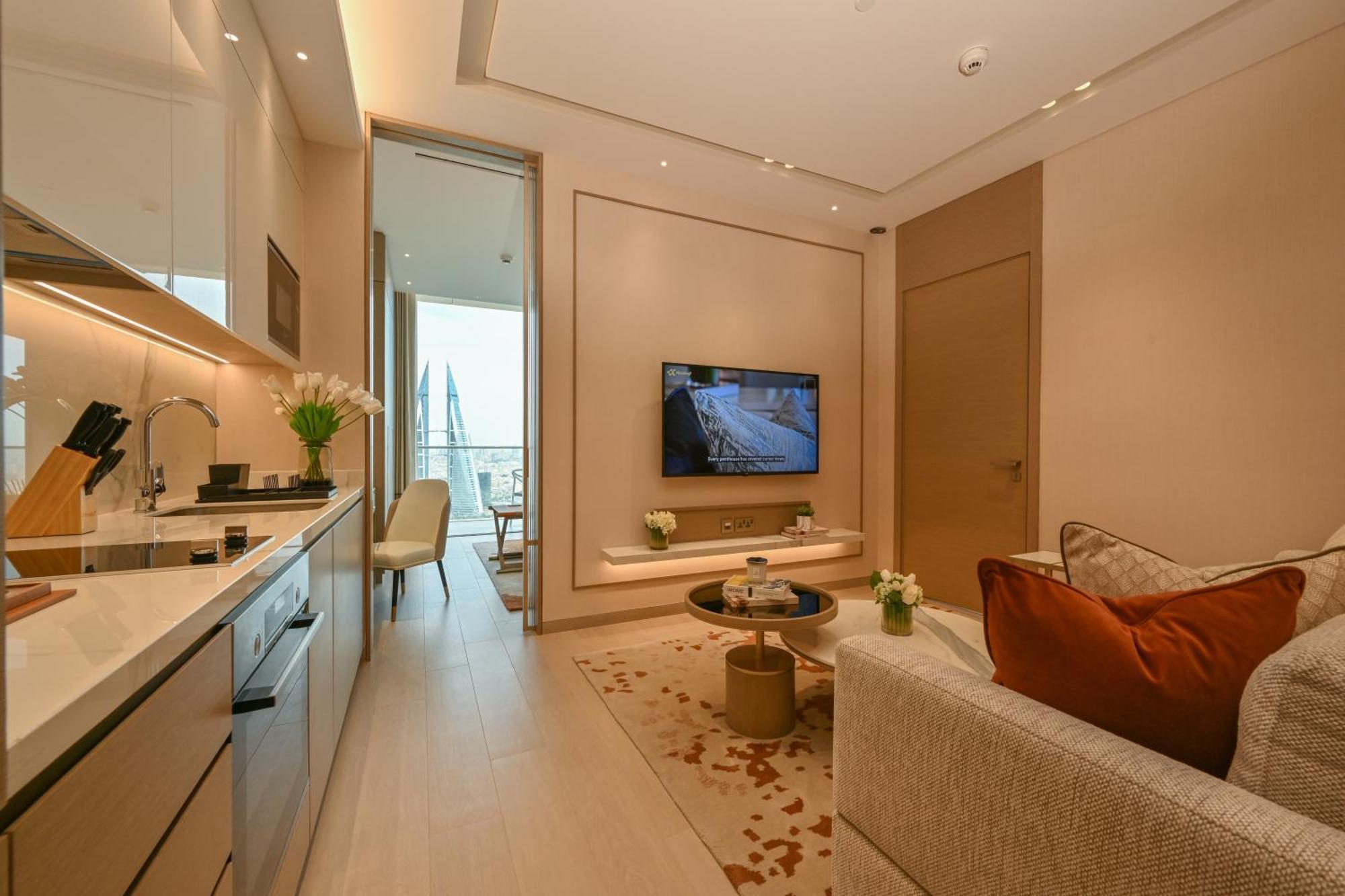 Onyx Rotana Ξενοδοχείο Μανάμα Εξωτερικό φωτογραφία Interior of a typical apartment